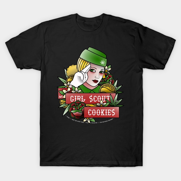 Girl Scout Cookies T-Shirt by WD